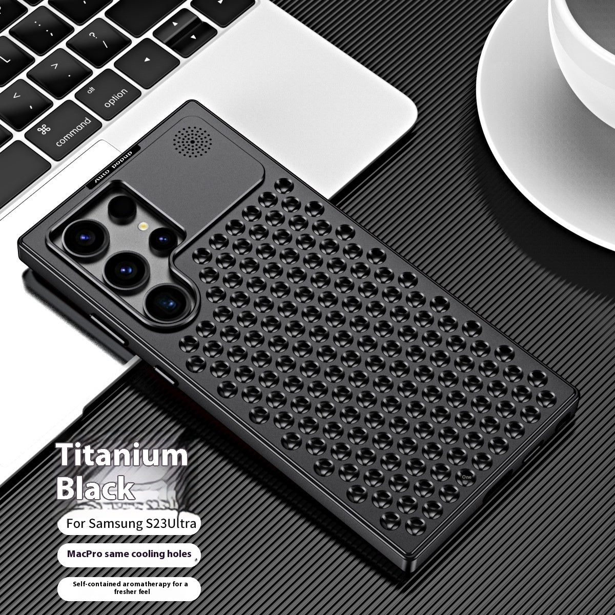 Ressort fixation magnétique aspiration alliage d'aluminium dissipation de chaleur S24ultra