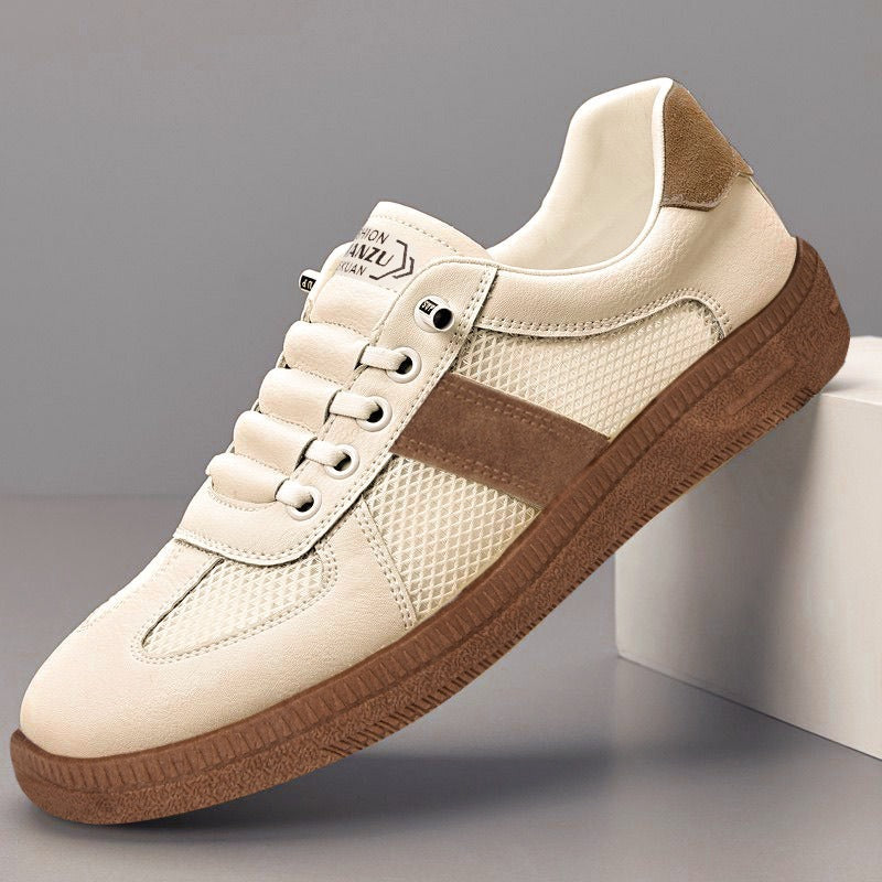 Printemps Arrivée Allemand Chaussures de formation pour hommes Mesh Respirant Casual