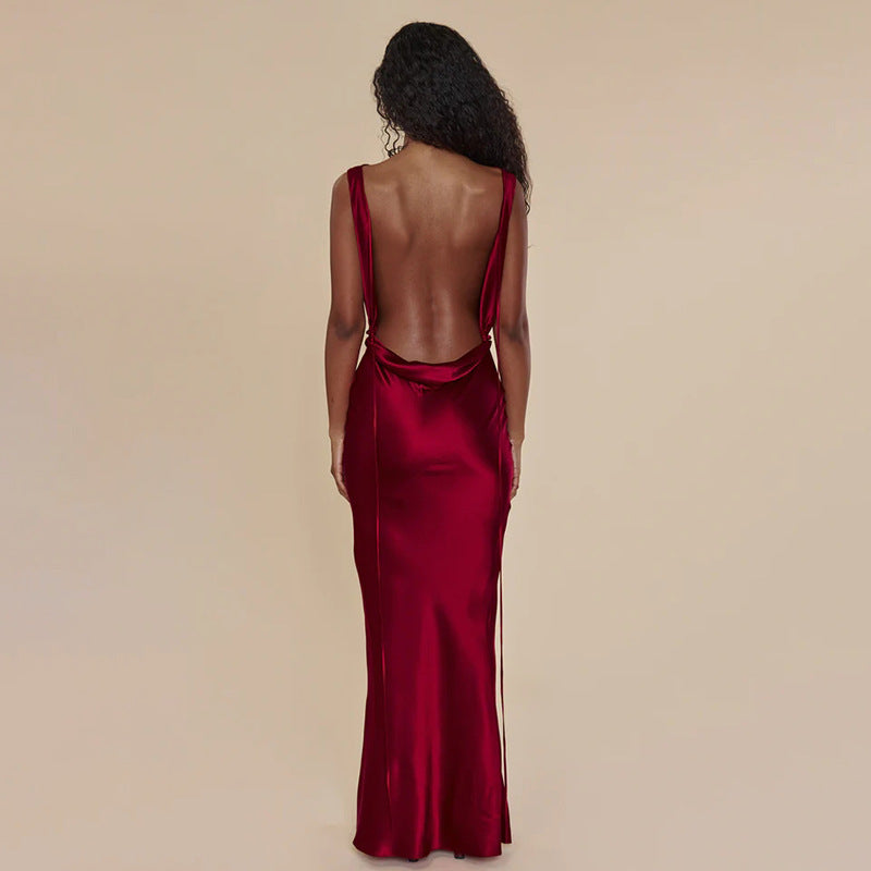 Vêtements pour femmes Banquet Style Soirée Dentelle Robe longue