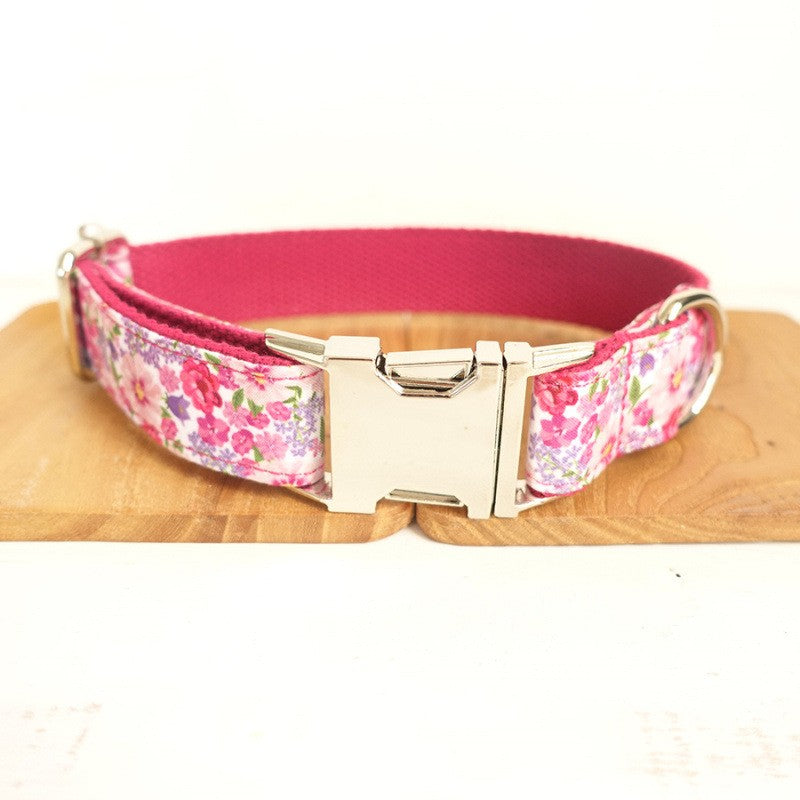 Collier en métal boucle de collier de chien laisse Bow Tie Accessory