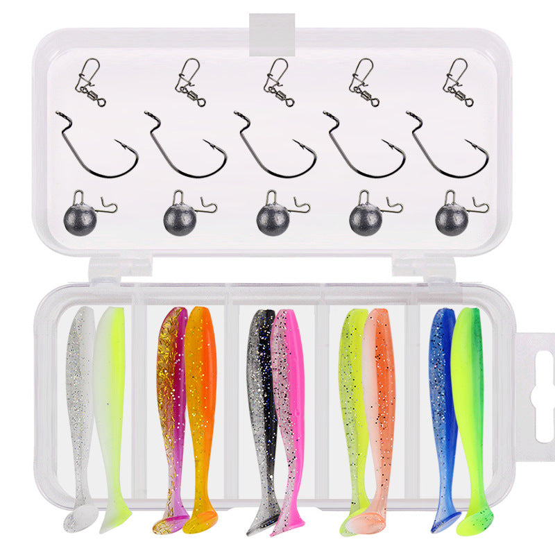 Simulation deux couleurs T Tail Jig Crochet Crane Crochet costume