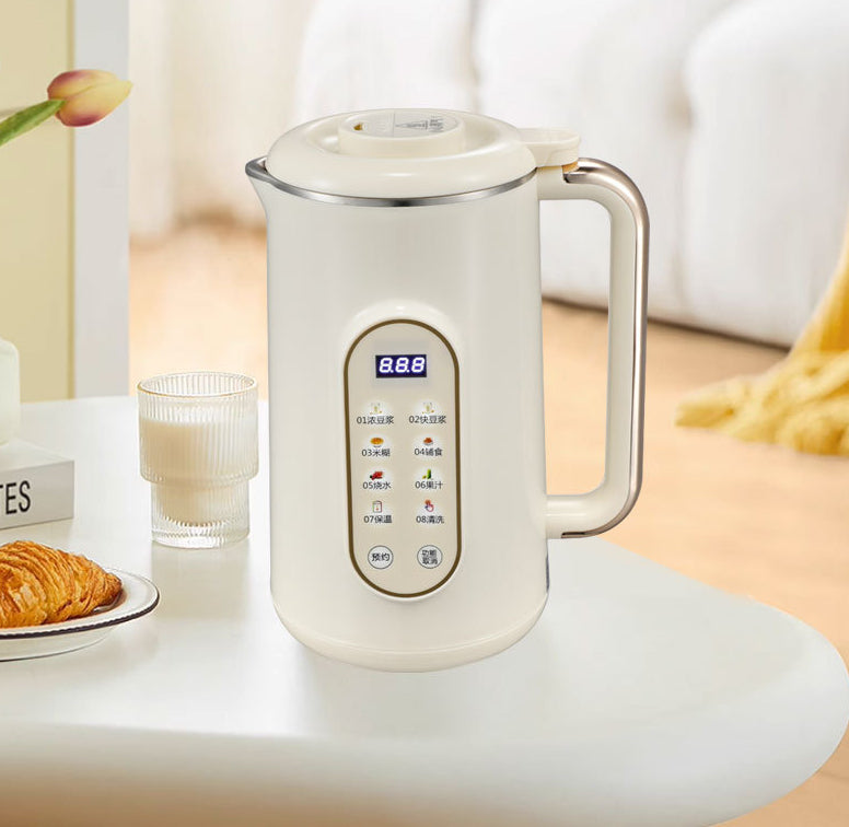 110V en acier inoxydable intérieur Liner Soymilk Maker Maison Touch écran Break mural automatique