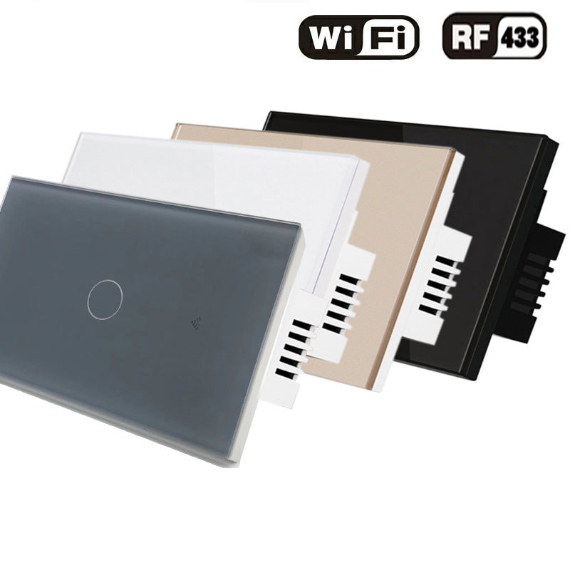 Smart WIFI avec support tactileTuya APP Contrôle de la voix