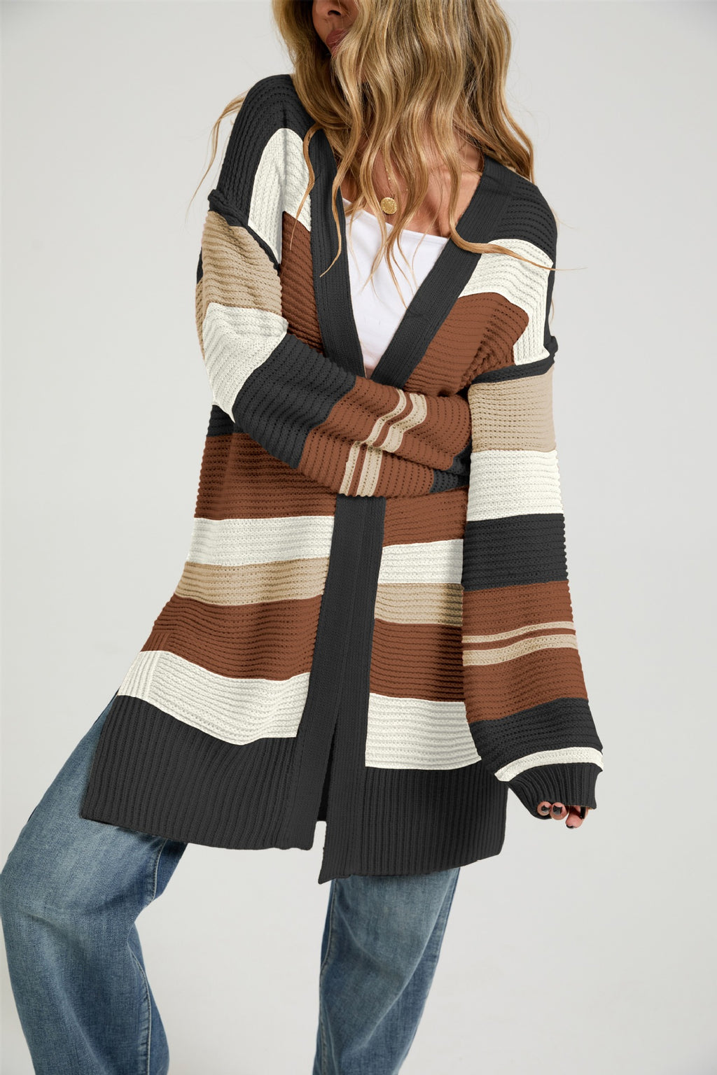 Manteau à manches longues pour femmes