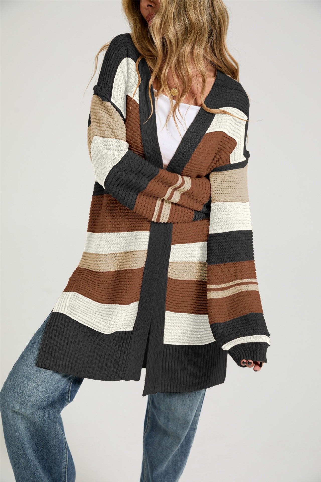 Manteau à manches longues pour femmes