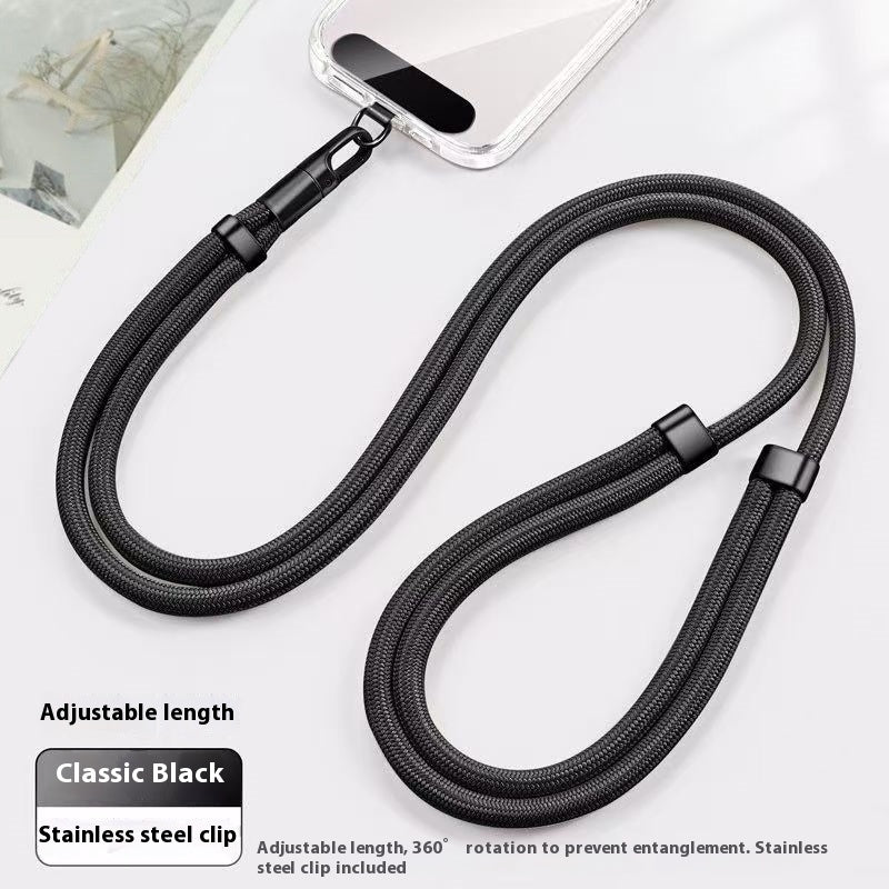 Téléphone portable Portable Court Clip Antivol Strong Lanyard