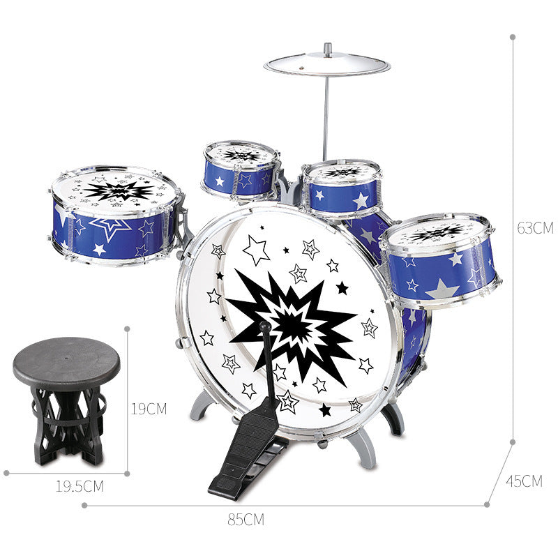 Kit de batterie de jazz pour enfants