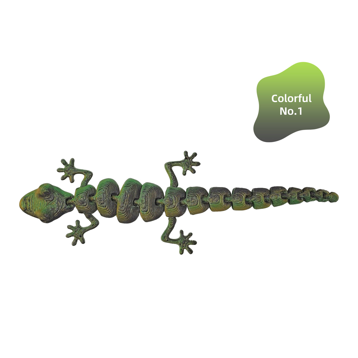Jouet Gecko Fidget imprimé 3D