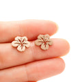 Boucles d'oreilles mode et élégantes en acier inoxydable