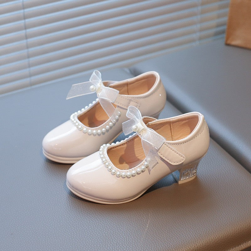 Summer Girls Block Talon Chaussures Princesse