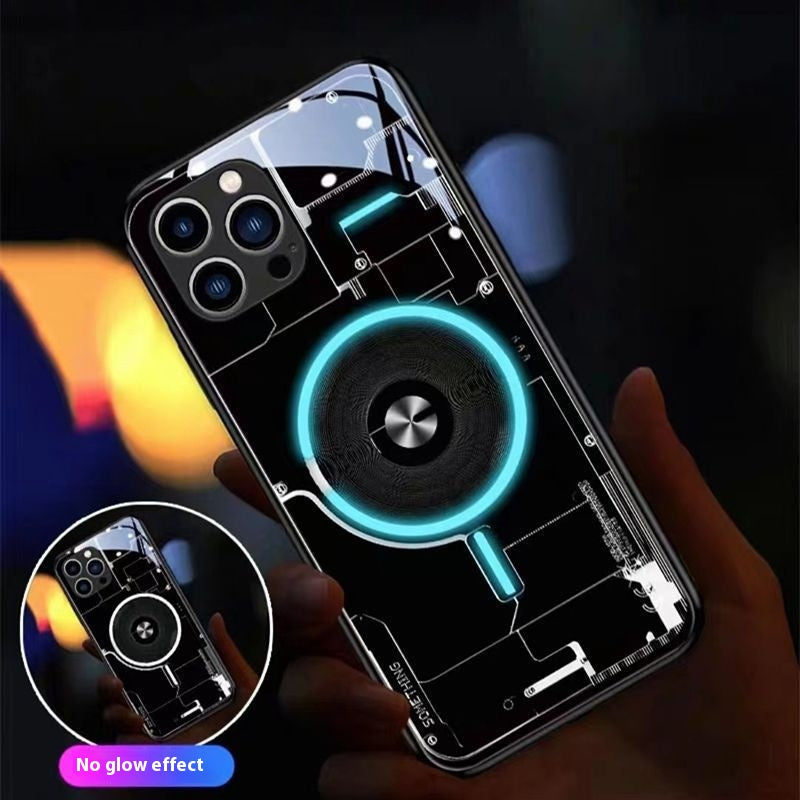 Cas de téléphone peint lumineux