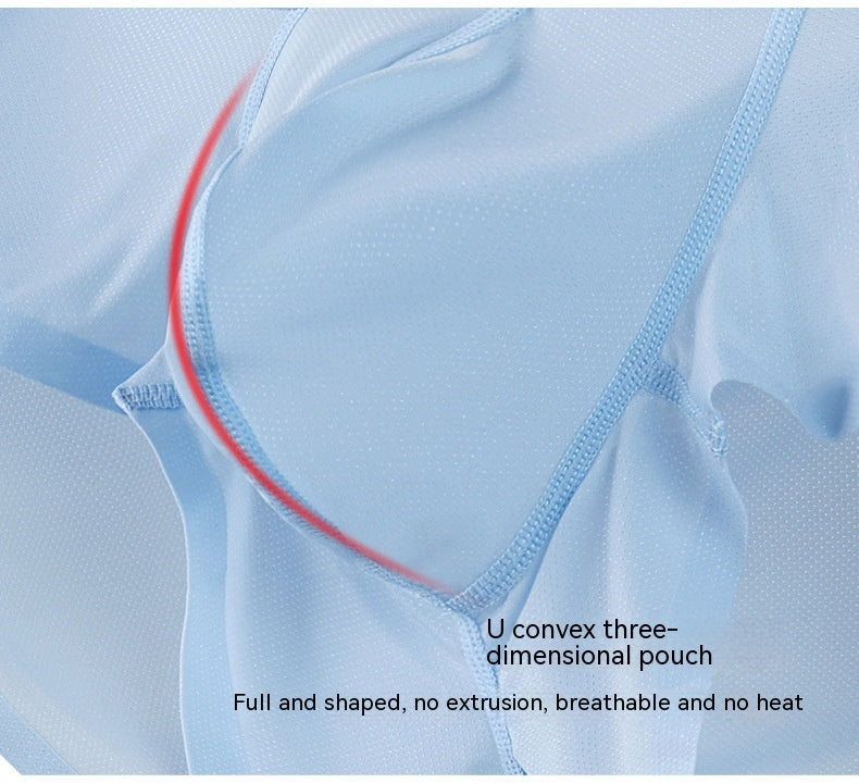 Ice Silk Seamless Men's Summer Sous-vêtements ultra-mince