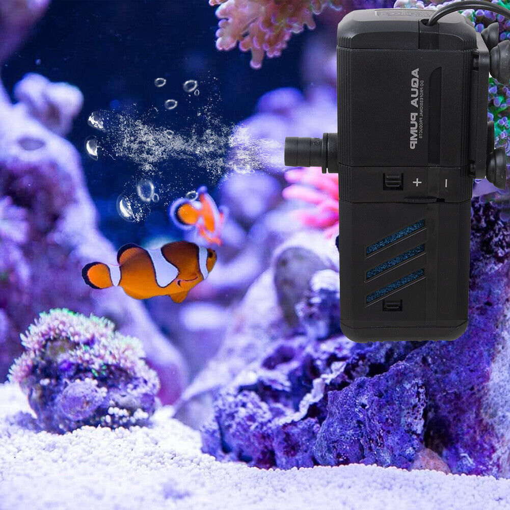4 En 1 Aquarium réservoir de poisson filtre pompe d'eau filtre de purificateur interne