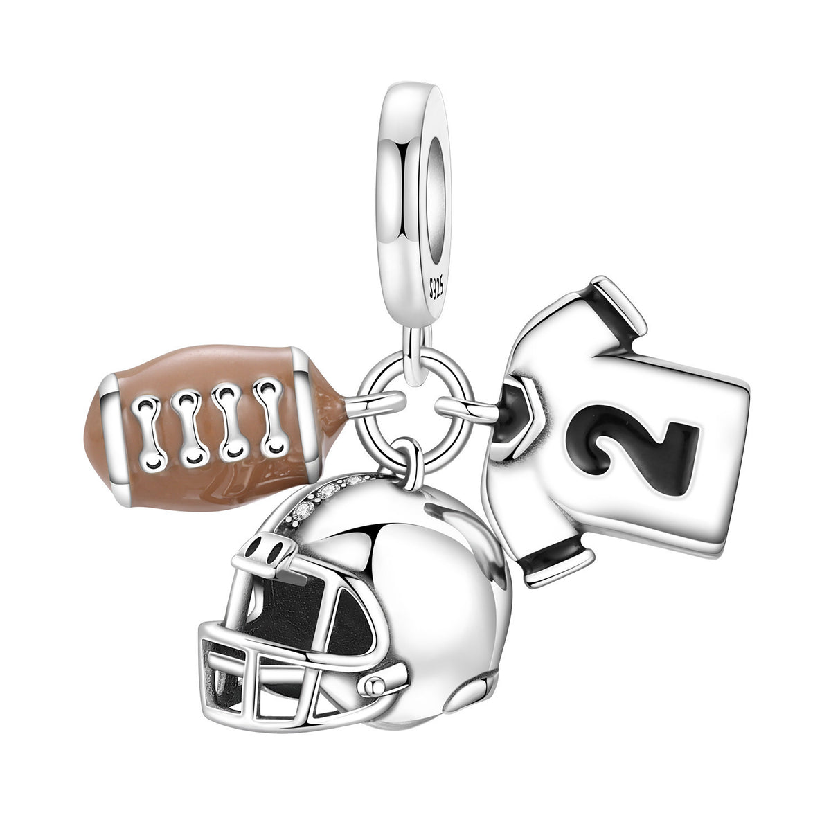 Bracelet pendentif bricolage Accessoires dans un style sportif de volleyball et de soccer