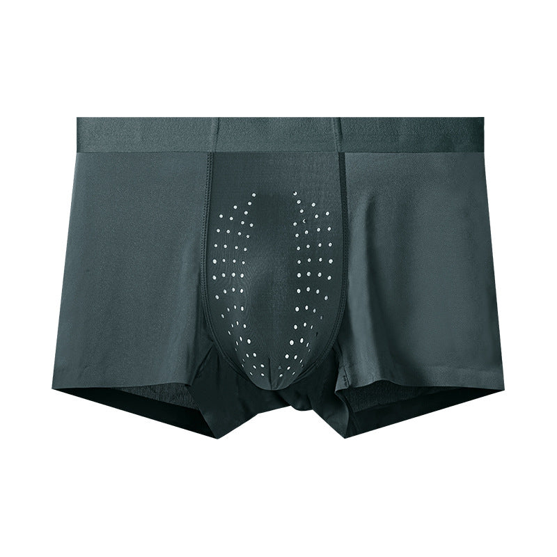 Hommes Breathable Summer mince Boxer slips Seamless Boxer Style
