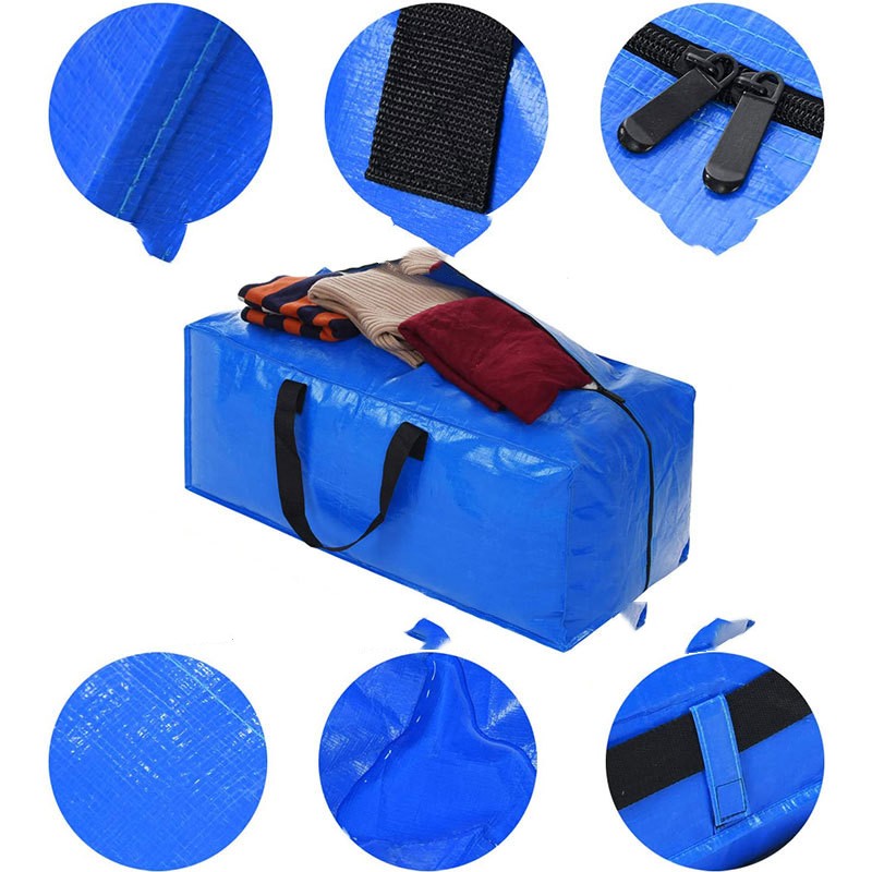 Sac tissé PE Grande capacité Déplacement