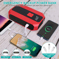 Compresseur d'air de démarrage de voiture portable 1Pc 1500A 400PSI Chargeur de batterie de voiture Jump Starter