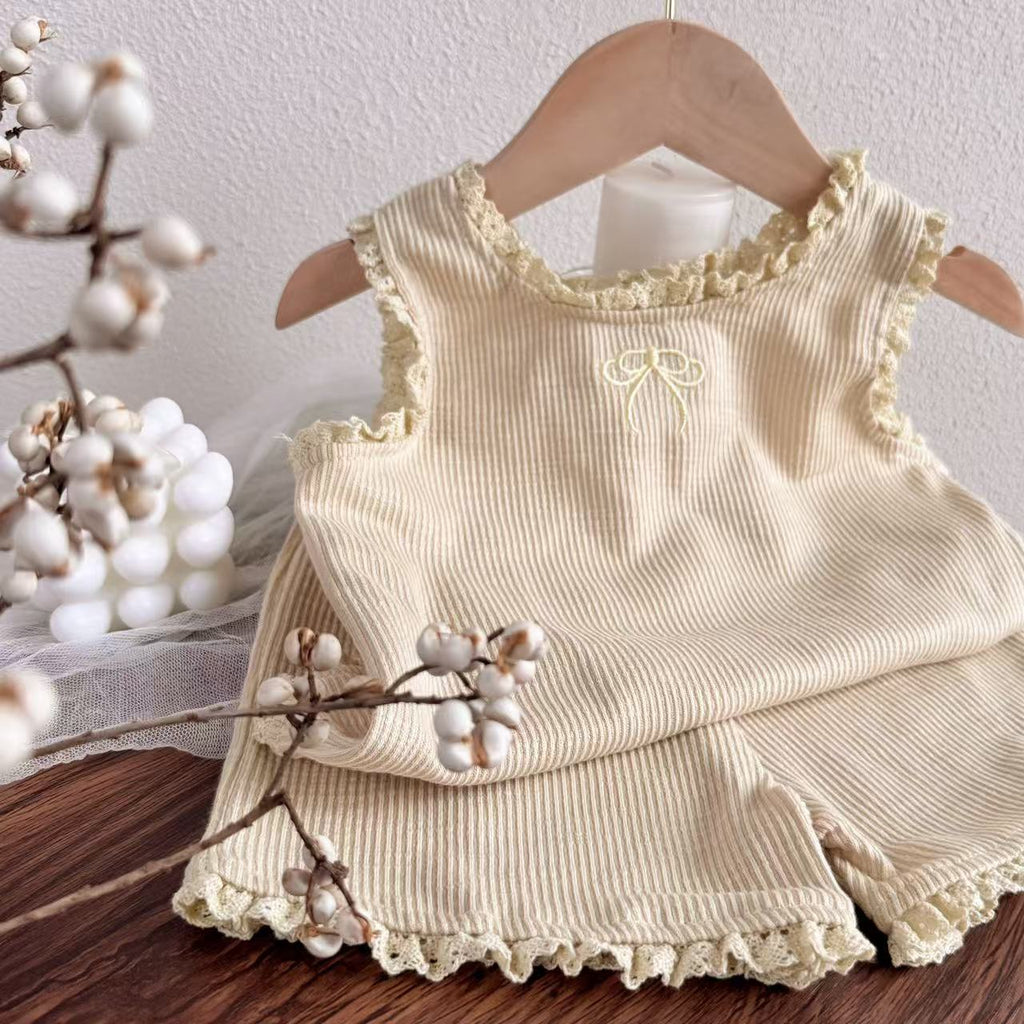 Top et shorts sans manches d'été