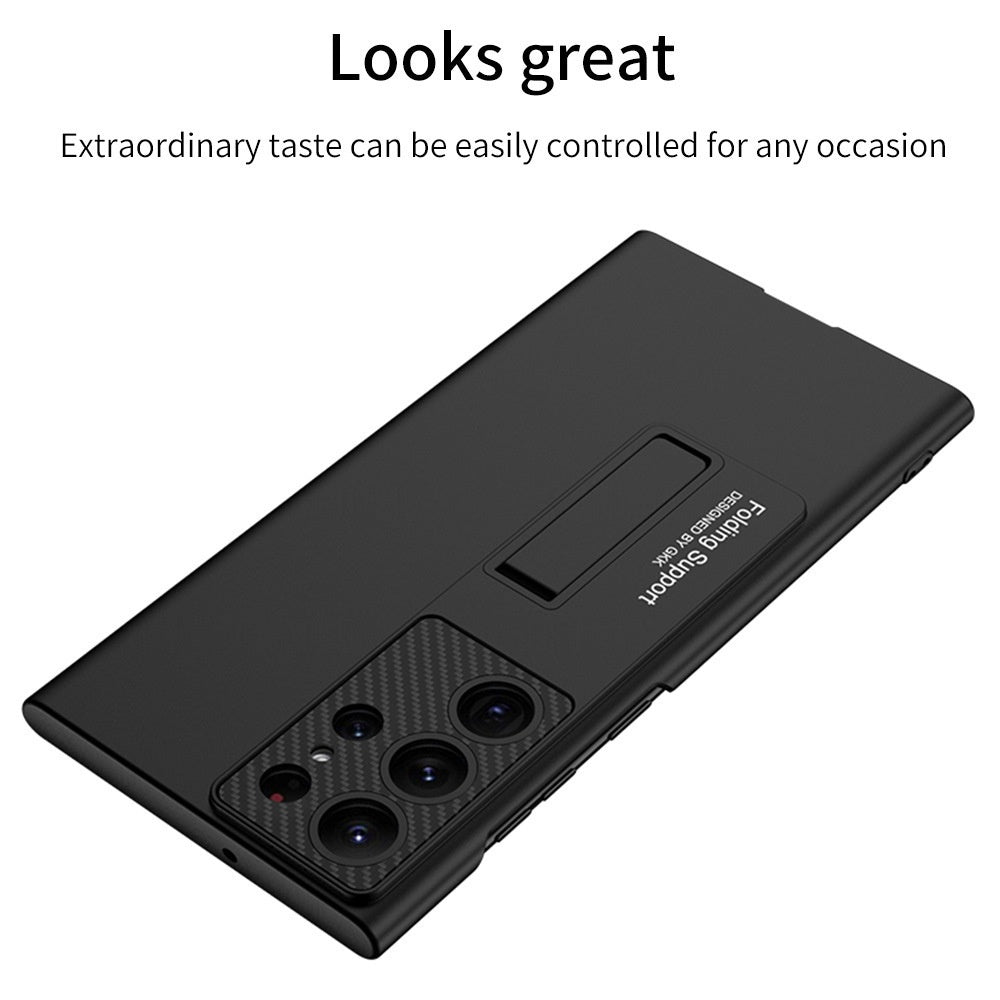 Coque téléphone S25ultra Support magnétique ultra-mince Couverture de protection anti-goutte