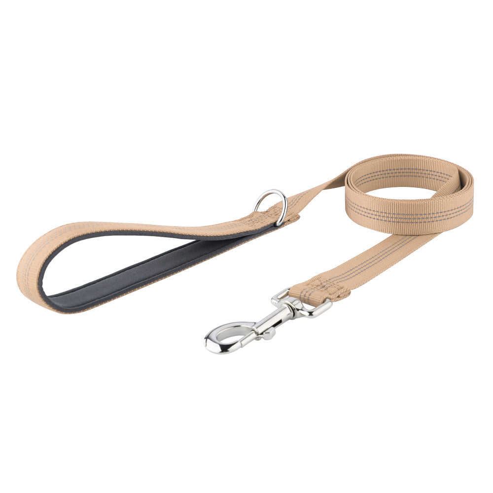 Fashionable Reflective Silk Webbing Pet laisse