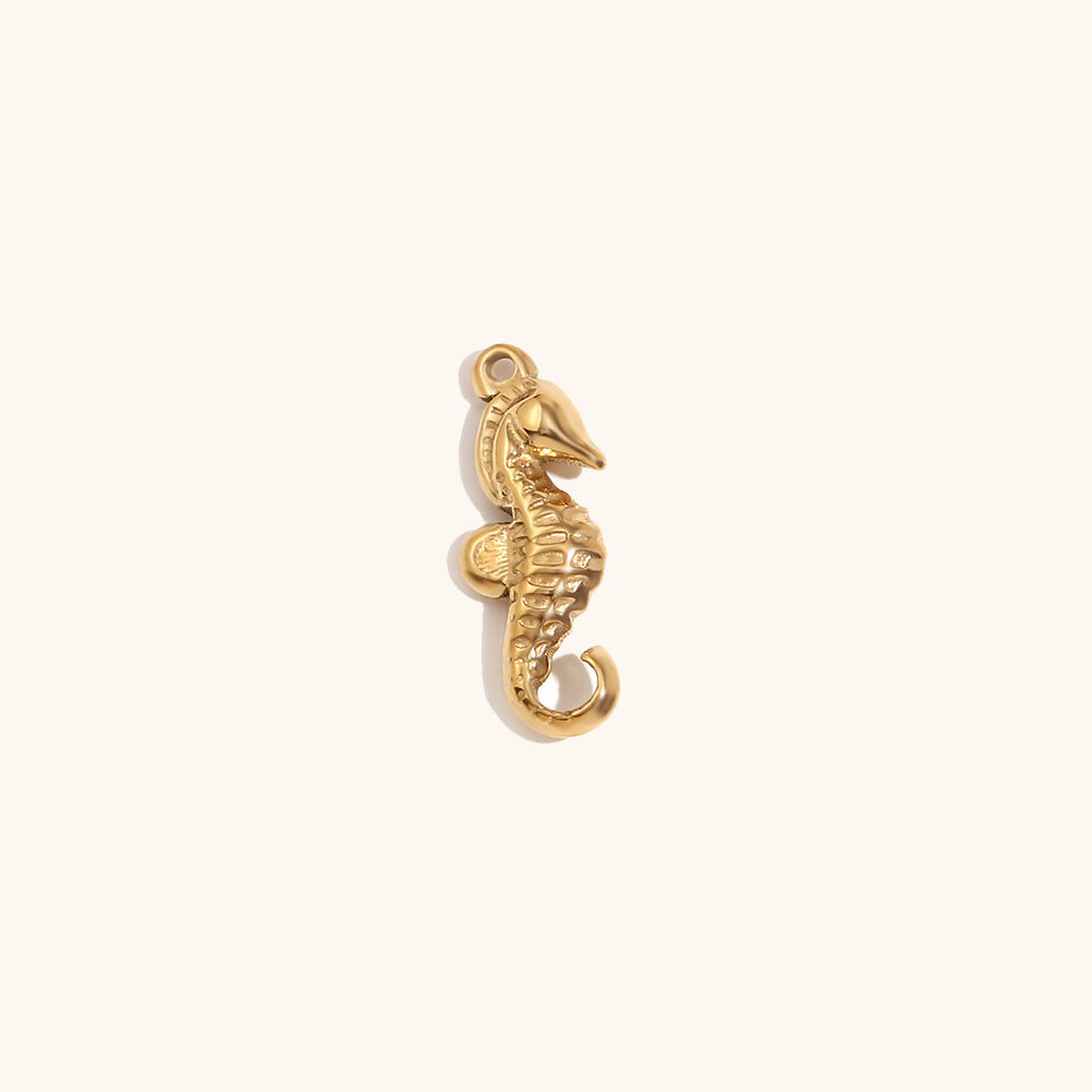 Accessoire de bijoux créatif Pendentif en acier inoxydable avec plaqué or 14K