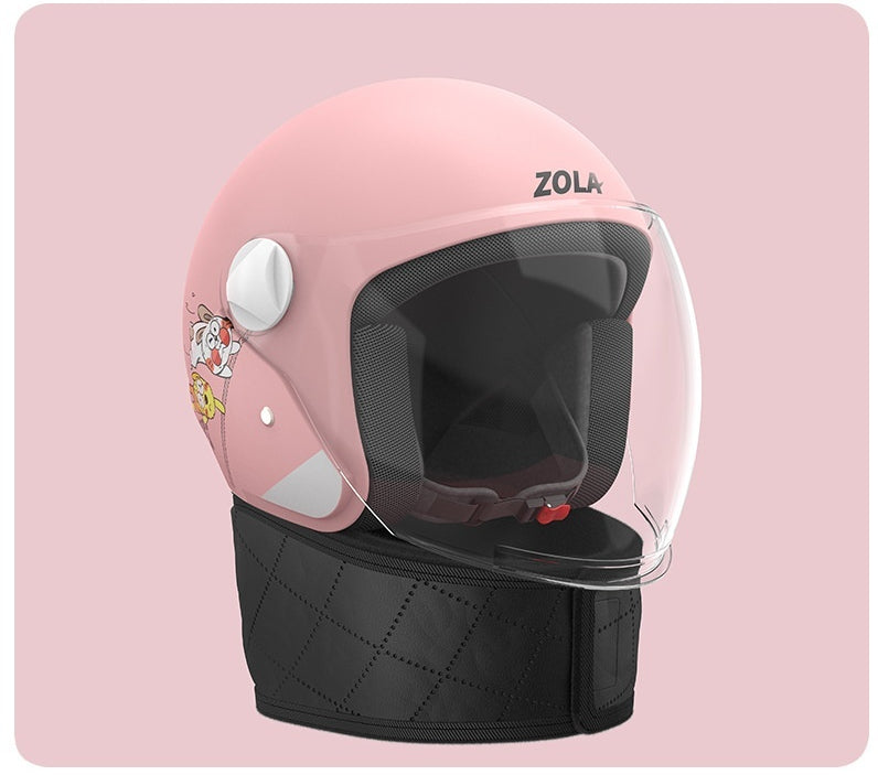 Casque de vélo électrique écharpe d'hiver pour les hommes et les femmes