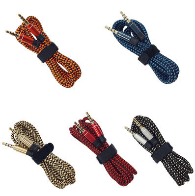 Vehicle Transfer Nylon Live Audio Cable