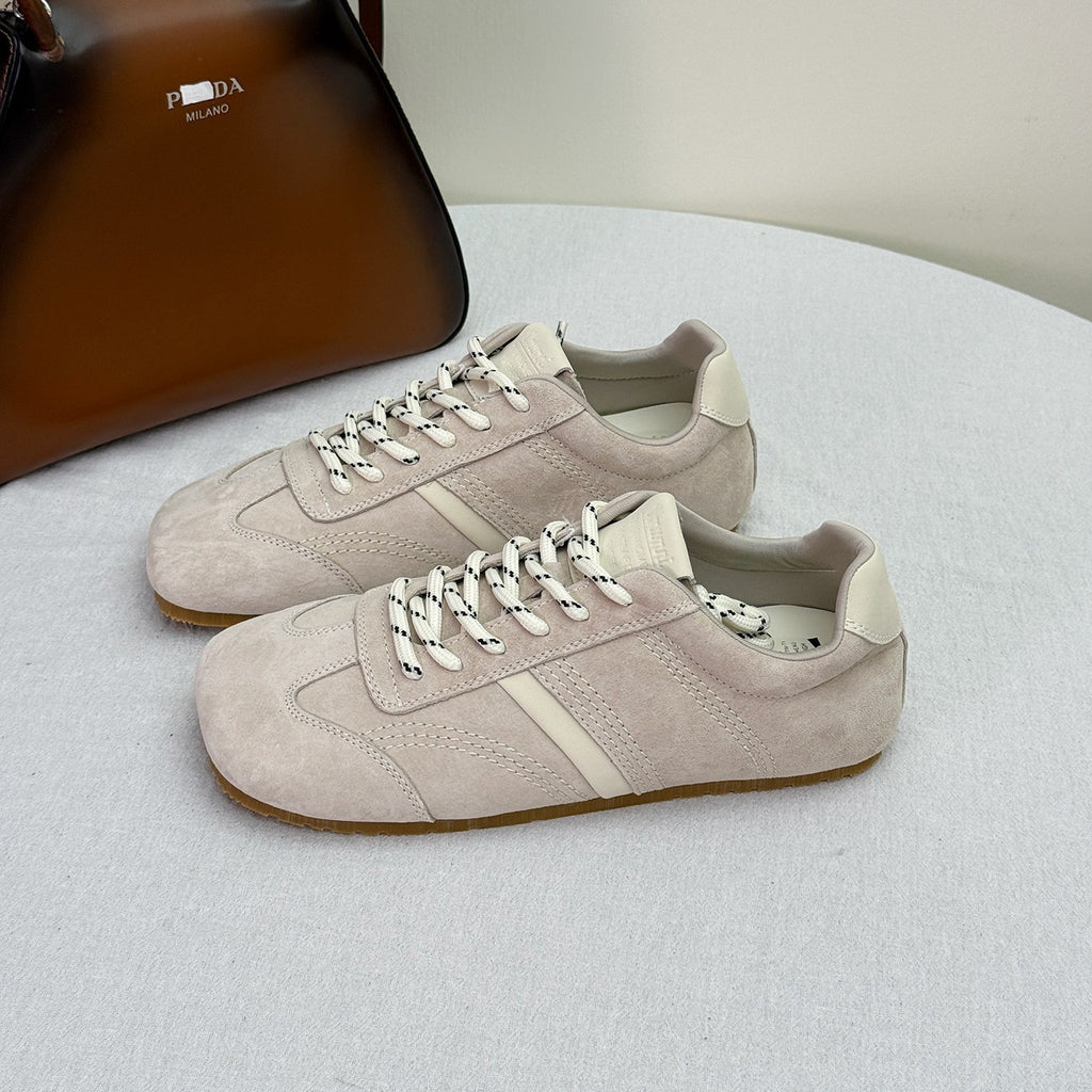 Casual Grande Tête Ugly Mute Skate Chaussures Blanc Chaussures Soft Sole Travel Platform