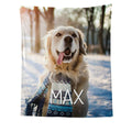 Blanket personnalisé avec photos et texte