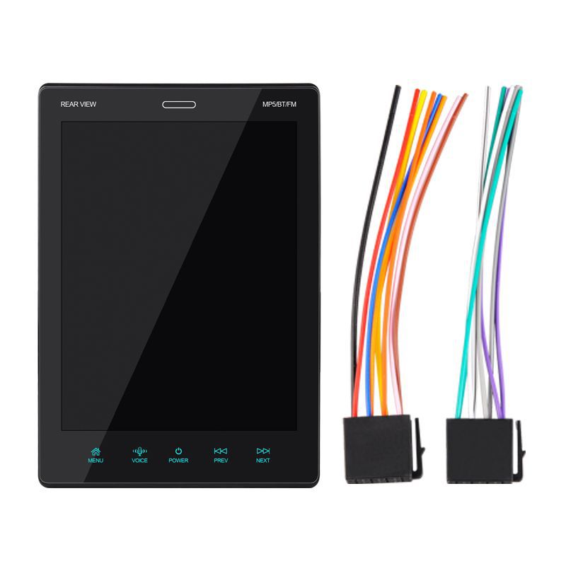 9.5 inch Vertical Screen Car MP4 Motorcycle MP5 Player