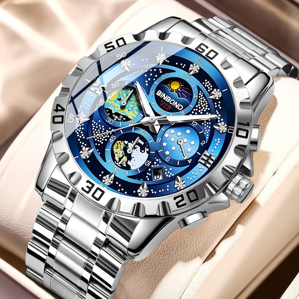 Montres Quartz Business Watch Imperméable Petites Trois broches