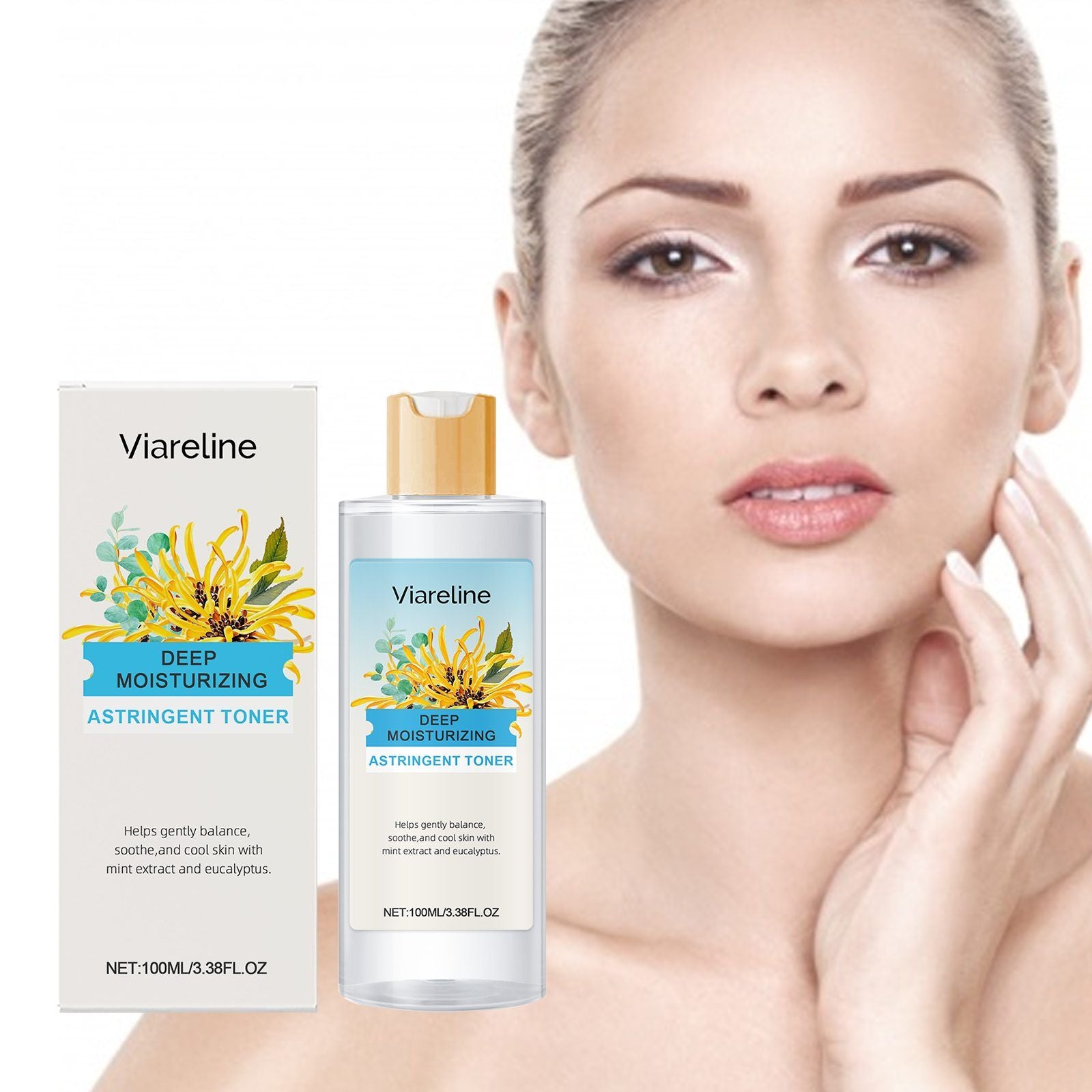 La sorcière VIARELINE Hazel Eucalyptus visage toner hydratant