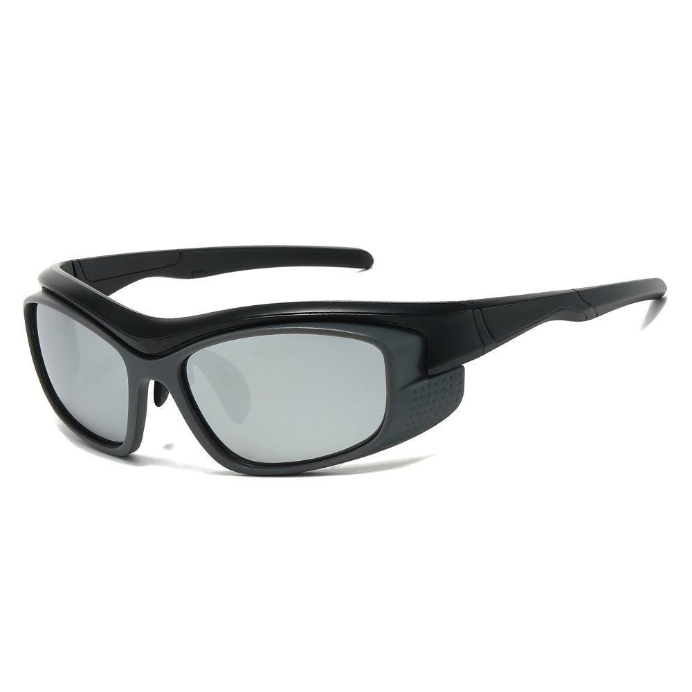 Lunettes de soleil de style sport amovibles pour femmes