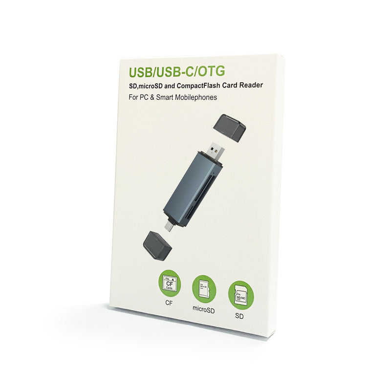 Cf lecteur de carte SD voiture USB Trois en un