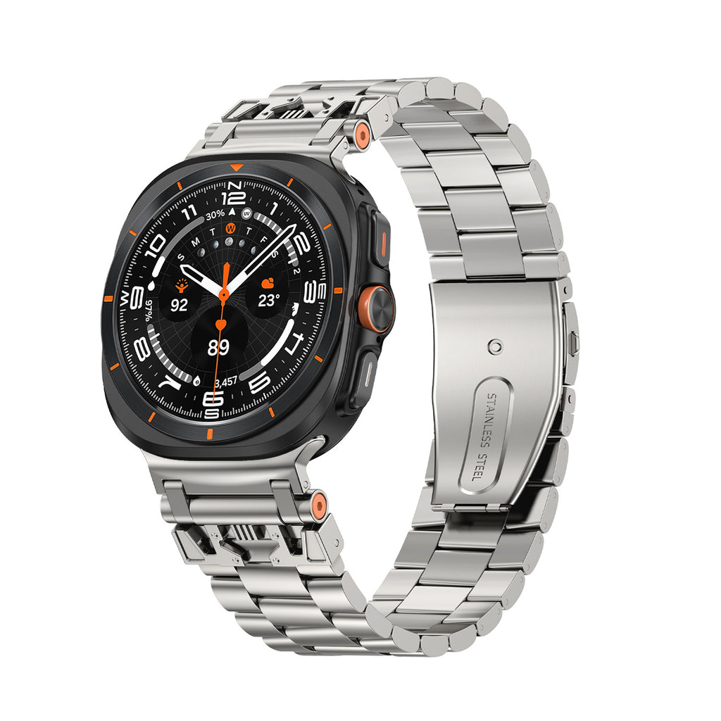 Convient pour trois bandes en acier Armor Bracelet en métal