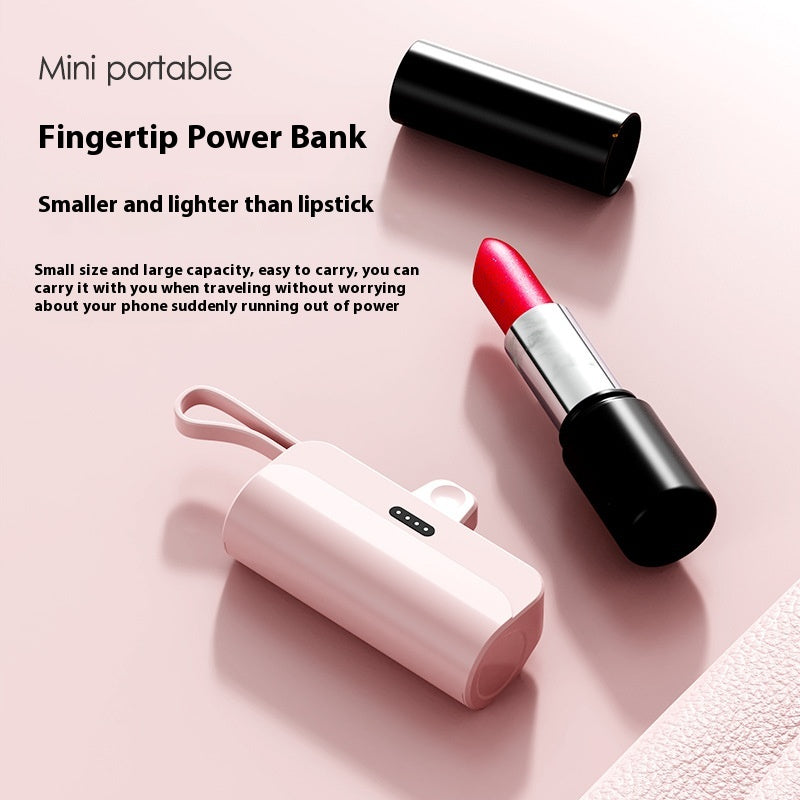 Pocket sans fil Mini Capsule Banque Compact Portable Source d'alimentation
