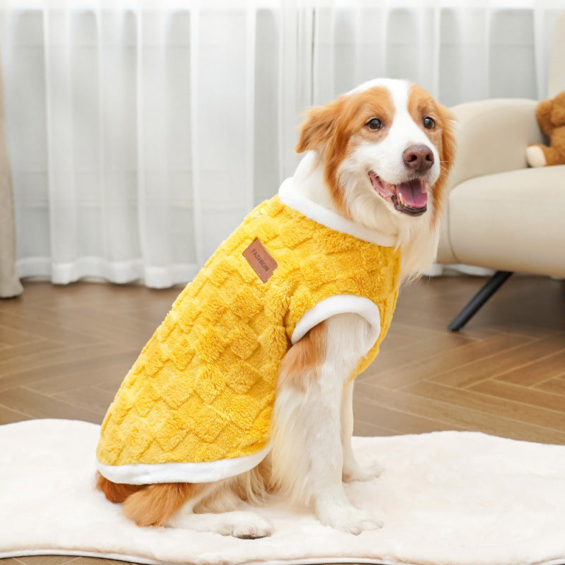 Vêtements de coton d'hiver d'automne pour animaux de compagnie