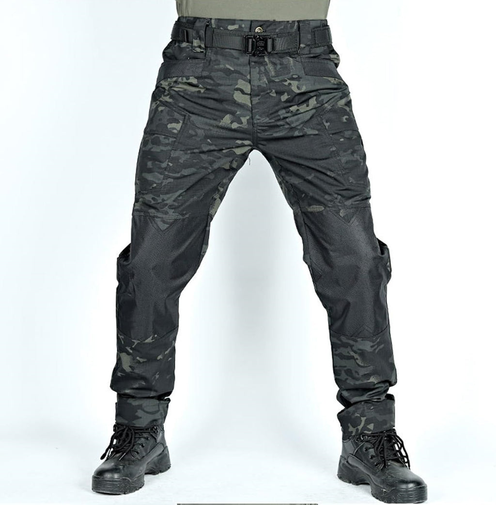 Hommes Entraînement de combat extérieur Pantalons de fret avec plusieurs poches