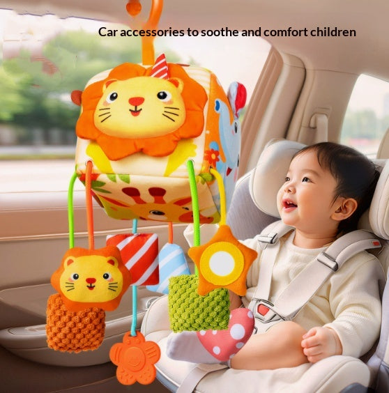 Rattle de lit suspendu côté lit Poussette pendentif de cheminée de vent Pendentif Crib Bell Jouet monté sur voiture