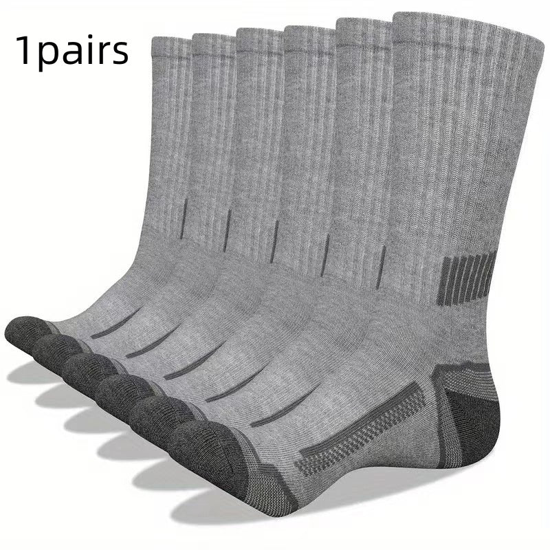 Basketball simple pour hommes Chaussettes mi-calf