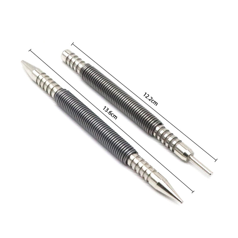 Jeu d'ongles de ressort à double tête de l'outil de perforation