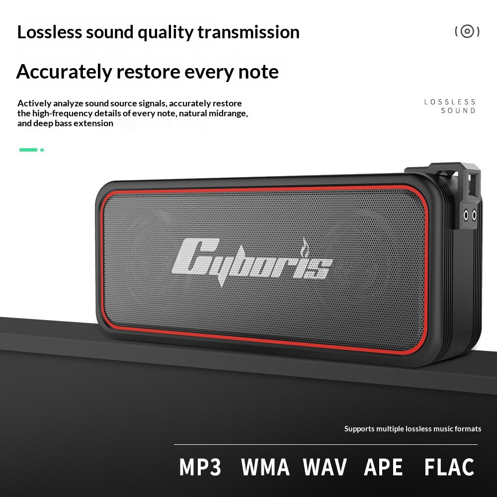 Haut-parleur Bluetooth sans fil Portable Subwoofer