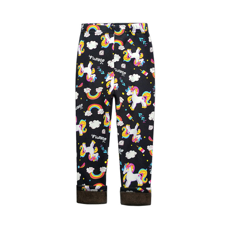 Leggings thermiques pour filles