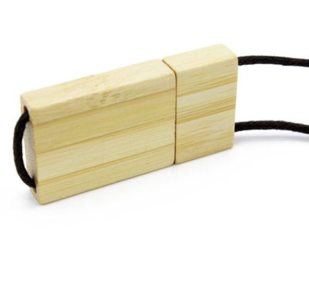 Lanyard en bois clé USB Creative en bois cadeau clé USB