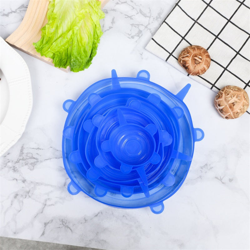 Multifonctionnelle Silicone Stretch Lids