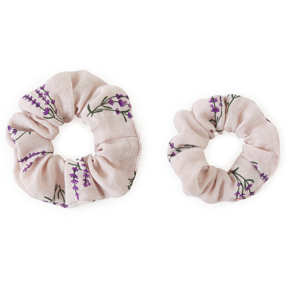 Anneau de cheveux parent enfant Ensemble de fleur de tête combiné