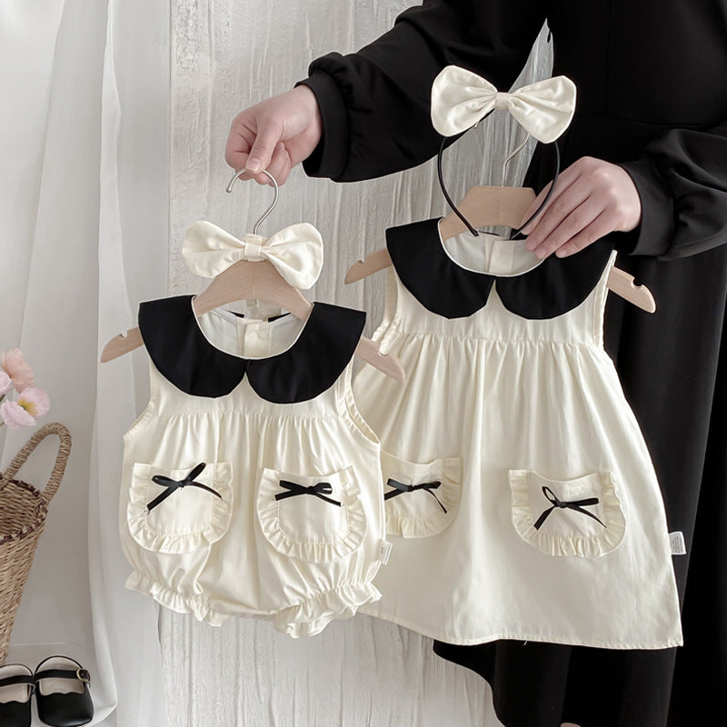 Robe sans manches pour filles