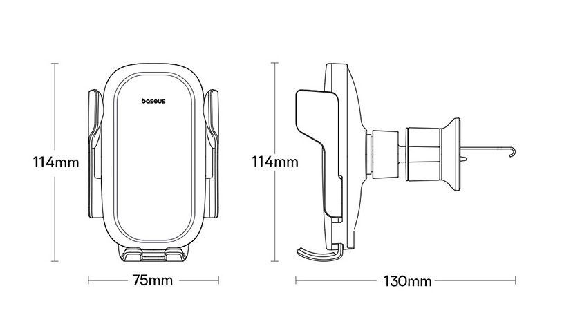 Chargeur automatique de téléphone de voiture sans fil