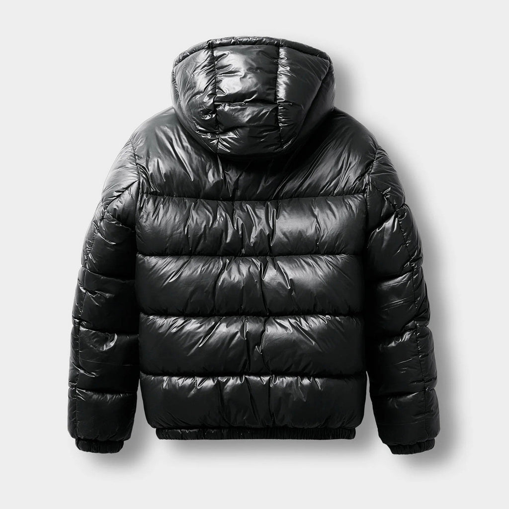Manteau en coton rembourré d'hiver avec capot pour hommes
