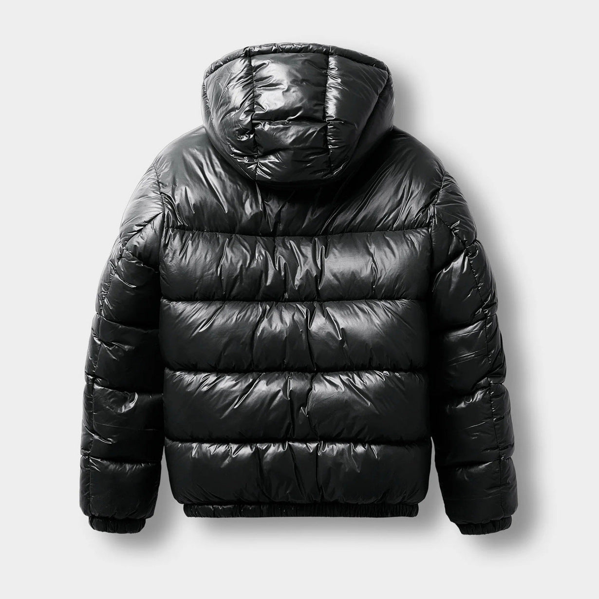 Manteau en coton rembourré d'hiver avec capot pour hommes